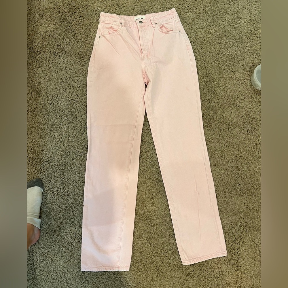 Rollas Pink Jeans